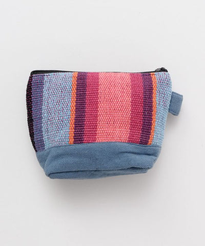 Nepali Hand Woven Striped Pouch