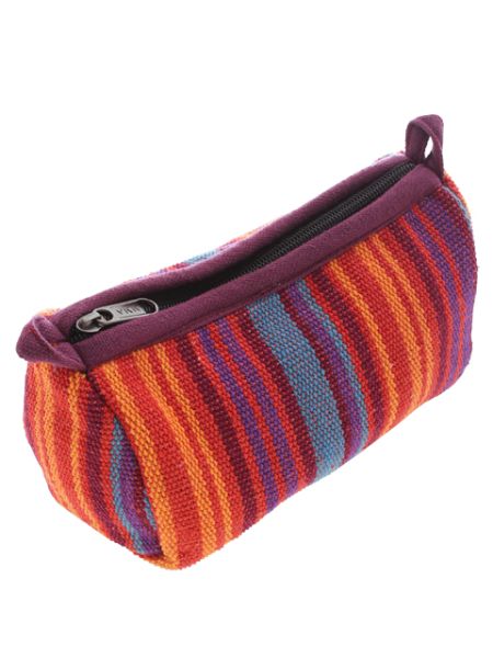 Nepalese Hand Woven Cotton Pouch