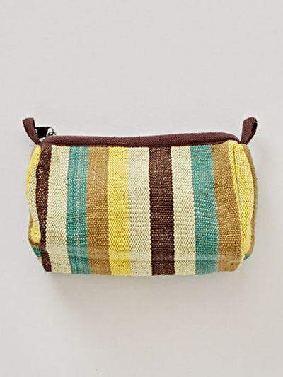 Nepalese Hand Woven Cotton Pouch