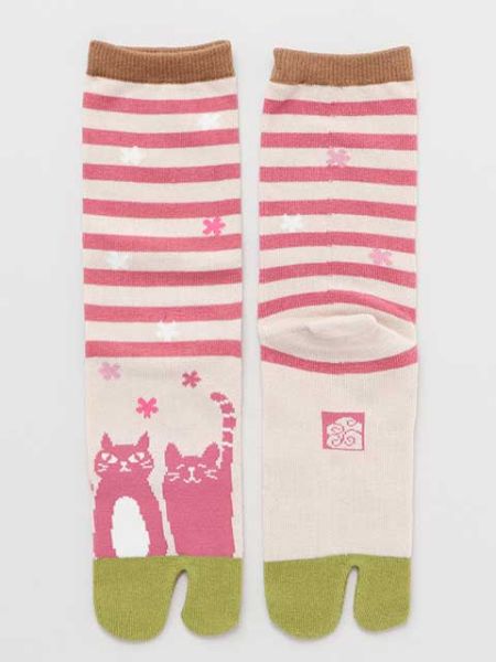 SAKURA NEKO TABI Socks 23～25cm