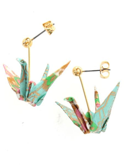 ORIGAMI Crane Earrings - SARASA