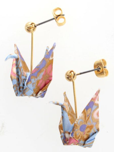 ORIGAMI Crane Earrings - SARASA