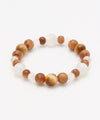 YAKUSUGI, Moonstone, Golden Tiger Eye Bracelet