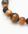 YAKUSUGI Hexagram Tiger Eye Bracelet