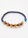 YAKUSUGI x Lapis Tiger Eye Bracelet