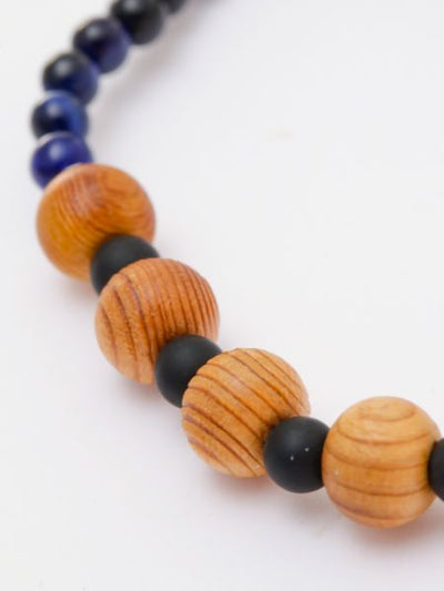 YAKUSUGI x Lapis Tiger Eye Bracelet