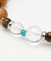 YAKUSUGI, Crystal, Tiger Eye Bracelet