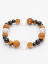 YAKUSUGI, Four Gods Crystal, Tiger Eye Bracelet