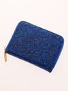 Mexican Flower Pattern Mini Wallet