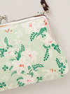 Retro Flower GAMAGUCHI Clasp Hand Bag