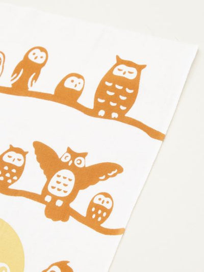 Owl TENUGUI Towel