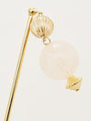 KANZASHI Hair Stick with Clear Bead Charm