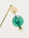 KANZASHI Hair Stick with Clear Bead Charm