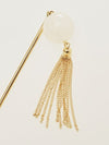 Beaded KANZASHI Hair Stick with Tassel