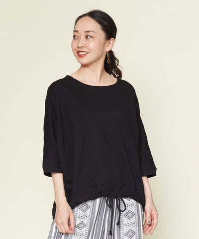 Slub Jersey Dolman Sleeve Top