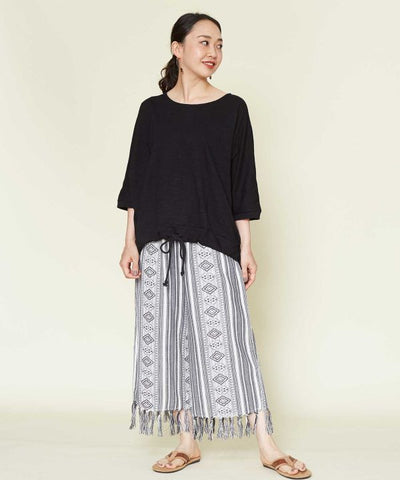 Slub Jersey Dolman Sleeve Top