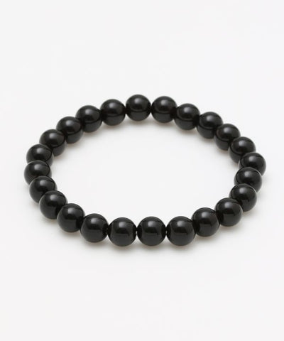 8mm Black Crystal Bracelet