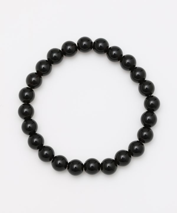 8mm Black Crystal Bracelet