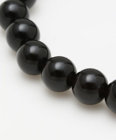 8mm Black Crystal Bracelet