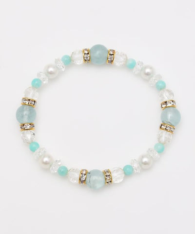 光輝清淡 - Aquamarine Bracelet