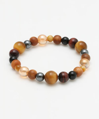 威風堂々 - Golden Tiger Eye Bracelet