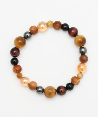 威風堂々 - Golden Tiger Eye Bracelet