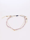 Birthstone Silk Braid Bracelet - FEB