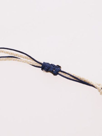 Birthstone Silk Braid Anklet- FEB