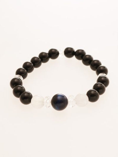 LAPIS Tiger Eye x Black Onyx Bracelet