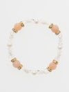 Crystal x Pink Opal Bracelet