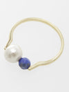 Cotton Pearl x Gemstone Ring