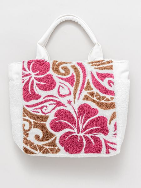 Hawaiian Chenille Embroidery Bag