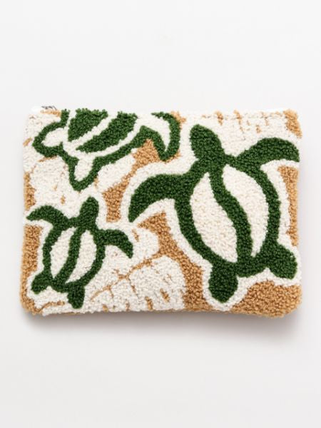 Hawaiian Chenille Embroidery Pouch