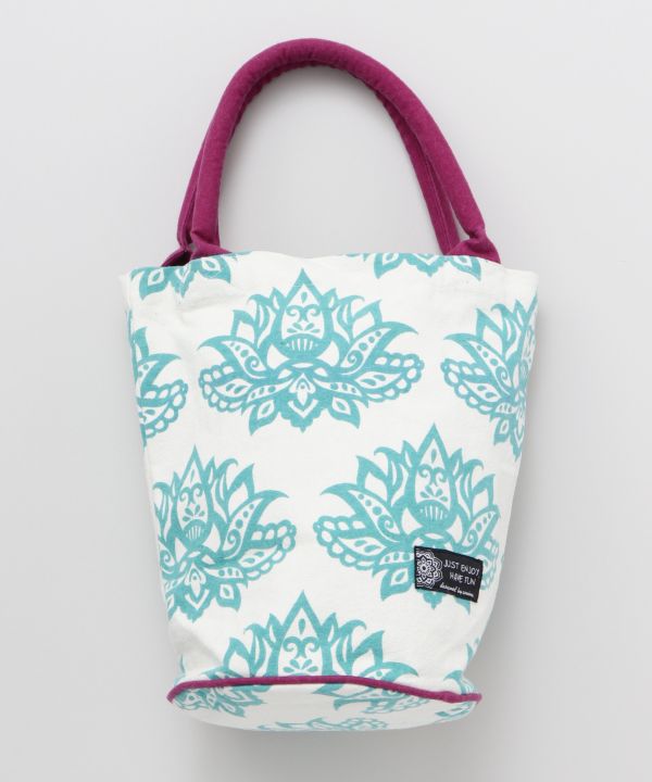 Colorful Bohemian Bucket Tote Bag