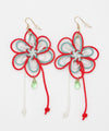 Braid Flower Earrings