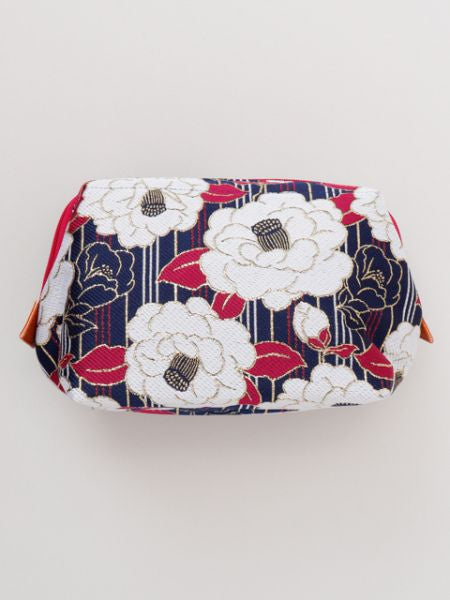 Camellia Stripe Square Purse