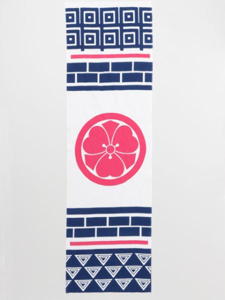 Long TENUGUI Towel HIKESHI Fireman Crest