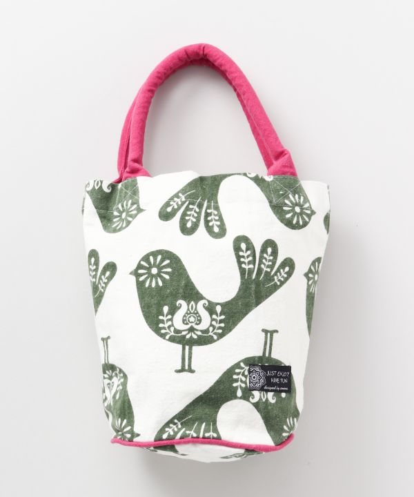 Colorful Bohemian Bucket Tote Bag