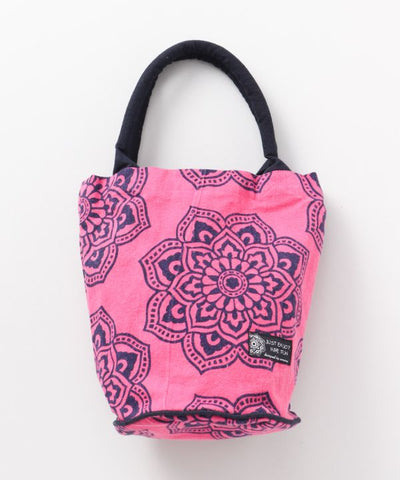 Colorful Bohemian Bucket Tote Bag