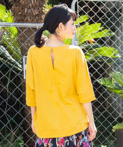 Slub Jersey Dolman Sleeve Top